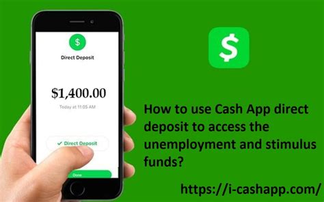Cash App Unemployment Direct Deposit